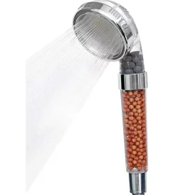 Docce E Accessori- Soffione doccia relax con sali minerali, ø 8 cm