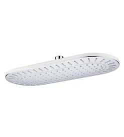 Clearance Soffione per doccia, forma ovale, sistema anti calcare Docce E Accessori