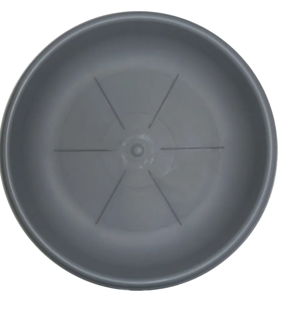 Coltivazione E Cura-Bama Sottovaso rotondo d. 35 grigio