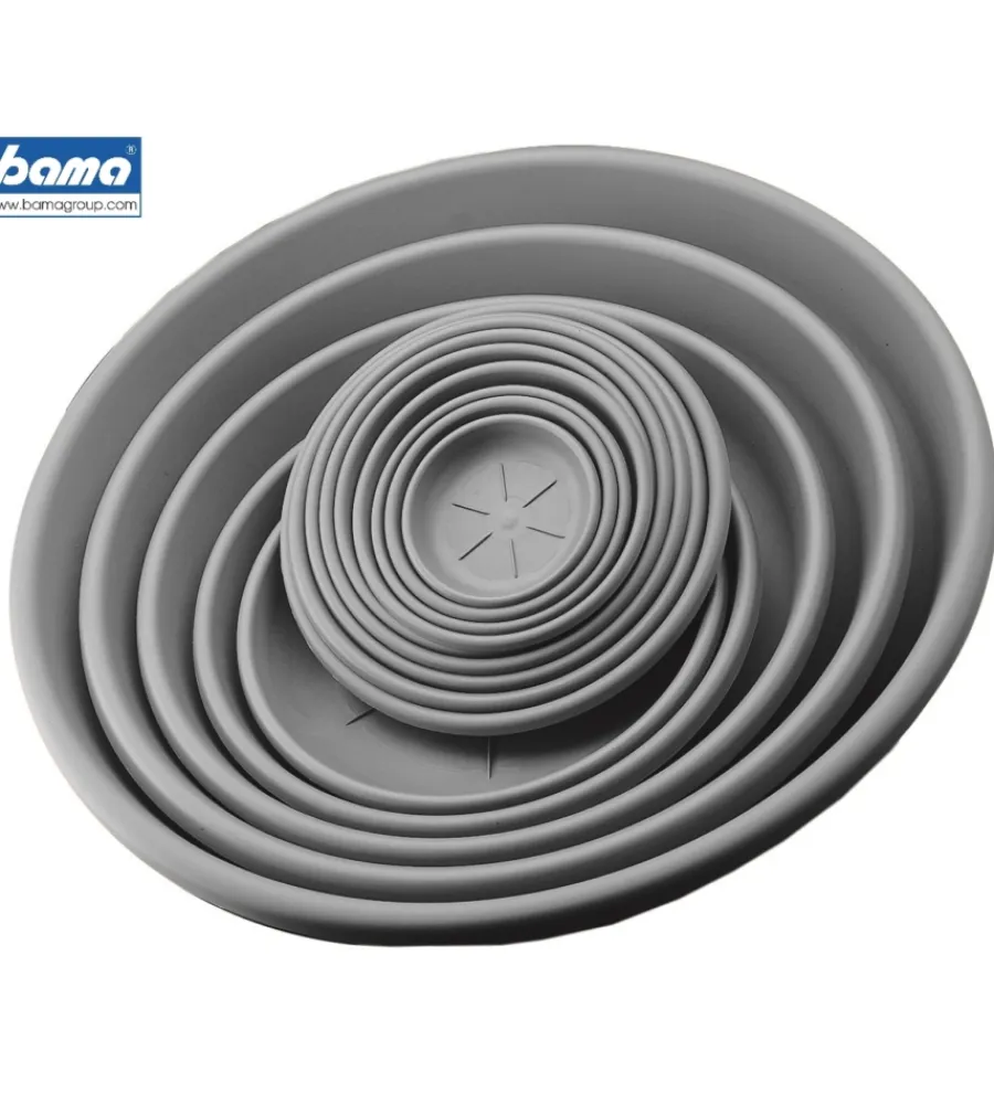 Coltivazione E Cura-Bama Sottovaso rotondo d. 30 grigio