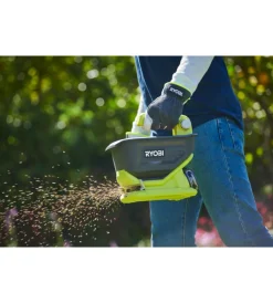 Ryobi Attrezzatura Giardinaggio|Spargiconcime a batteria oss1800, solo corpo macchina