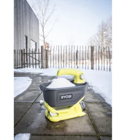 Ryobi Attrezzatura Giardinaggio|Spargiconcime a batteria oss1800, solo corpo macchina