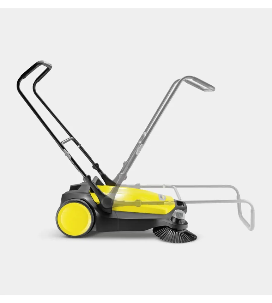 Karcher Attrezzatura Giardinaggio|Spazzatrice manuale "s6" con una spazzola laterale raggio 67 cm 38 l