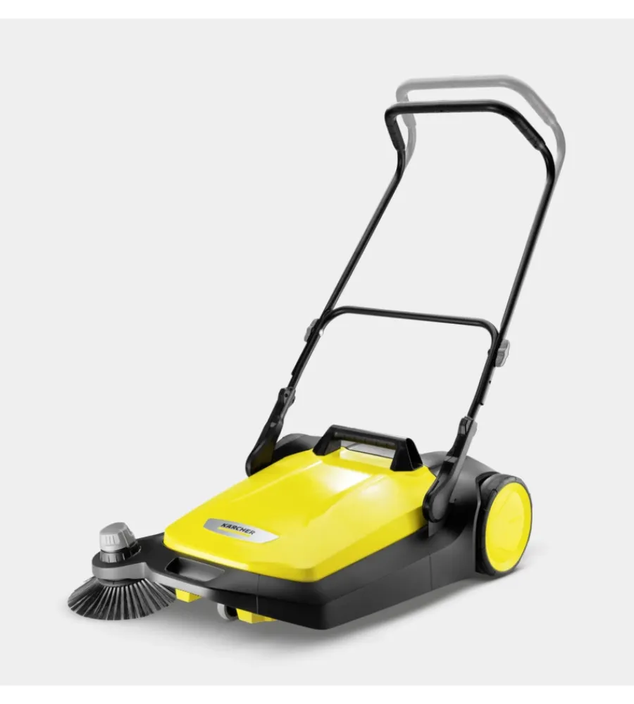 Karcher Attrezzatura Giardinaggio|Spazzatrice manuale "s6" con una spazzola laterale raggio 67 cm 38 l