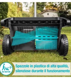 Online Spazzatrice raccogli foglie manuale 