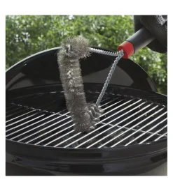 Barbecue-Weber Spazzola per barbecue in acciaio 30 cm