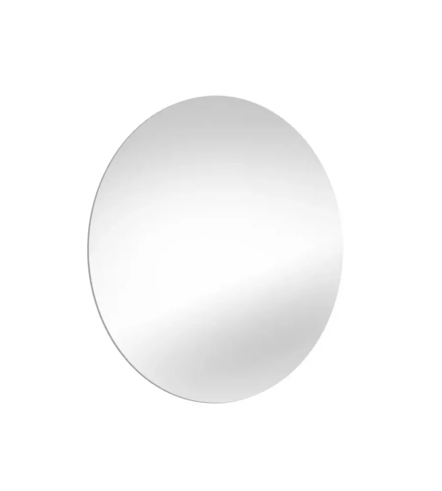 Emuca Accessori Bagno|Specchio "cassiopea" con led integrato, ø 60cm