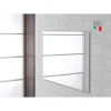 Accessori Bagno|Specchio filo lucido 50x60 cm
