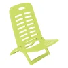 Discount Spiaggina pieghevole "playa" in polipropilene verde lime 40x51,5x62 cm Mobili Da Giardino E Accessori