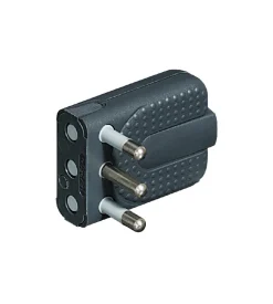 Spina corner salvaspazio 16a+t grigio - . Spine E Prese