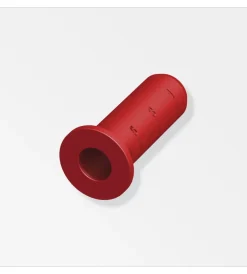 Alfer aluminium Ferramenta Per Mobili E Infissi|Spina elastica 23.5 rosso - confezione da 10 pz.