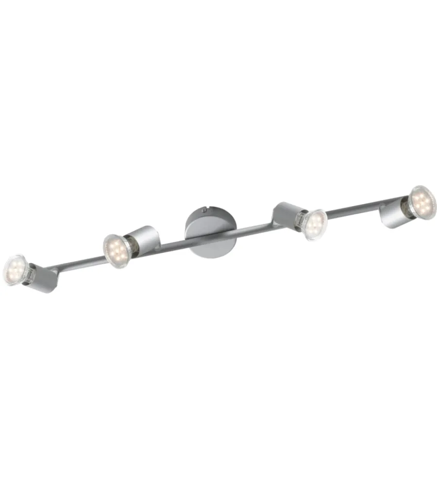 Illuminazione Per Interno- Spot cooper 4 led silver