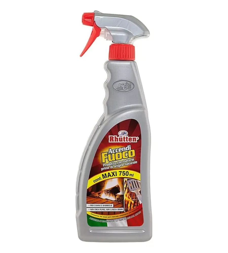Hot Spray accendifuoco legna e carbonella "neutron" 750 ml Detersivi E Accessori