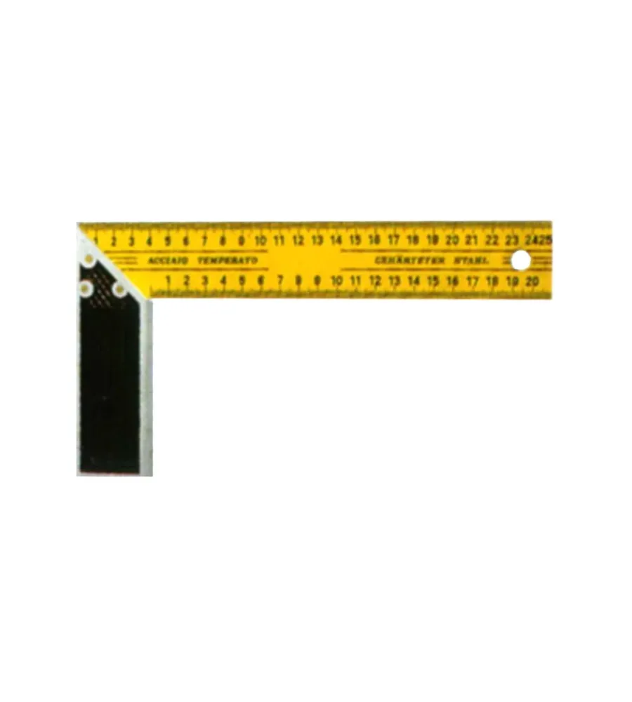 Utensili Edili-Nespoli Squadra da falegname - 30 cm.