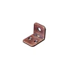 Best Squadretta per armadi bronzata 22 x 28 x 21 spessore 2 mm. - 4 pz. Sistemi Di Fissaggio