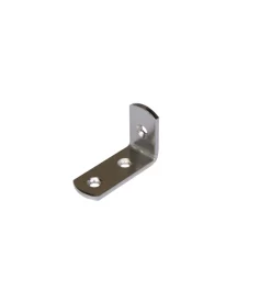 Outlet Squadretta reggipiani nichelata 20 x 30 x 12 spessore 2 mm. - 4 pz. Sistemi Di Fissaggio