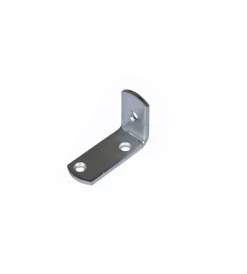 Sistemi Di Fissaggio- Squadretta reggipiani zincata 25 x 35 x 15 spessore 2 mm. - 4 pz.