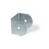 Ferramenta Per Esterno|Staffa a muro interna per travi 70 x 70 x 70 mm.
