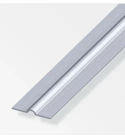 Alfer aluminium Ferramenta Per Mobili E Infissi|Staffe per tubi 11.5x41 alluminio nat- 1 metro.