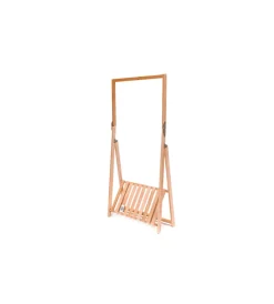 Decorazione Ambienti|Stand pieghevole con ripiano di appoggio, 170x70x40 cm
