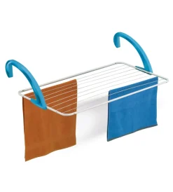Accessori Lavanderia- Stendibiancheria da balcone "dino", 107x55x25 cm