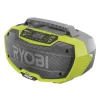 Audio-Ryobi Stereo a batteria "r18rh-0" con bluetooth, solo corpo macchina