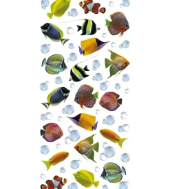 Decorazione Pareti|Stickers creative s colourful fisches - decoro crearreda.
