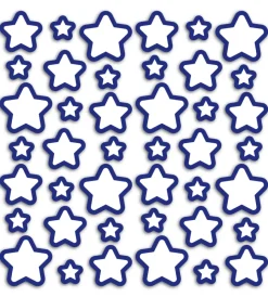 New Stickers foam m glow 3d stars  - decoro crearreda. Decorazione Pareti