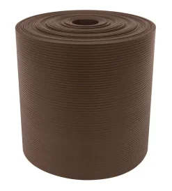 New Striscia di occultazione rigata colore marrone, 0,19x26 metri Reti, Recizioni E Cancelli Per Giardino