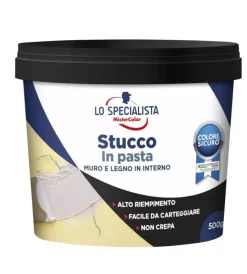 Stucchi- Stucco in pasta bianco 0,5 kg