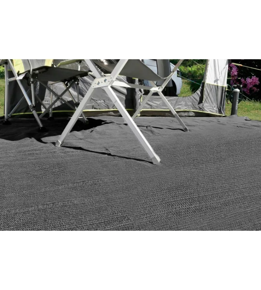 Brunner Campeggio|Stuoia da campeggio "paragon ac" antracite e grigio 250x400 cm