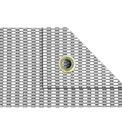 Stuoia da campeggio "kinetic 500" a righe grigio 300x300 cm Campeggio