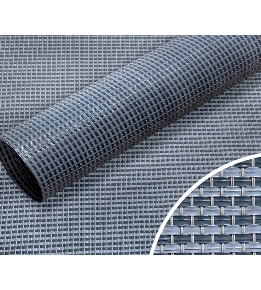 Campeggio-Brunner Stuoia da campeggio "kinetic 600" blu e grigio 300x300 cm