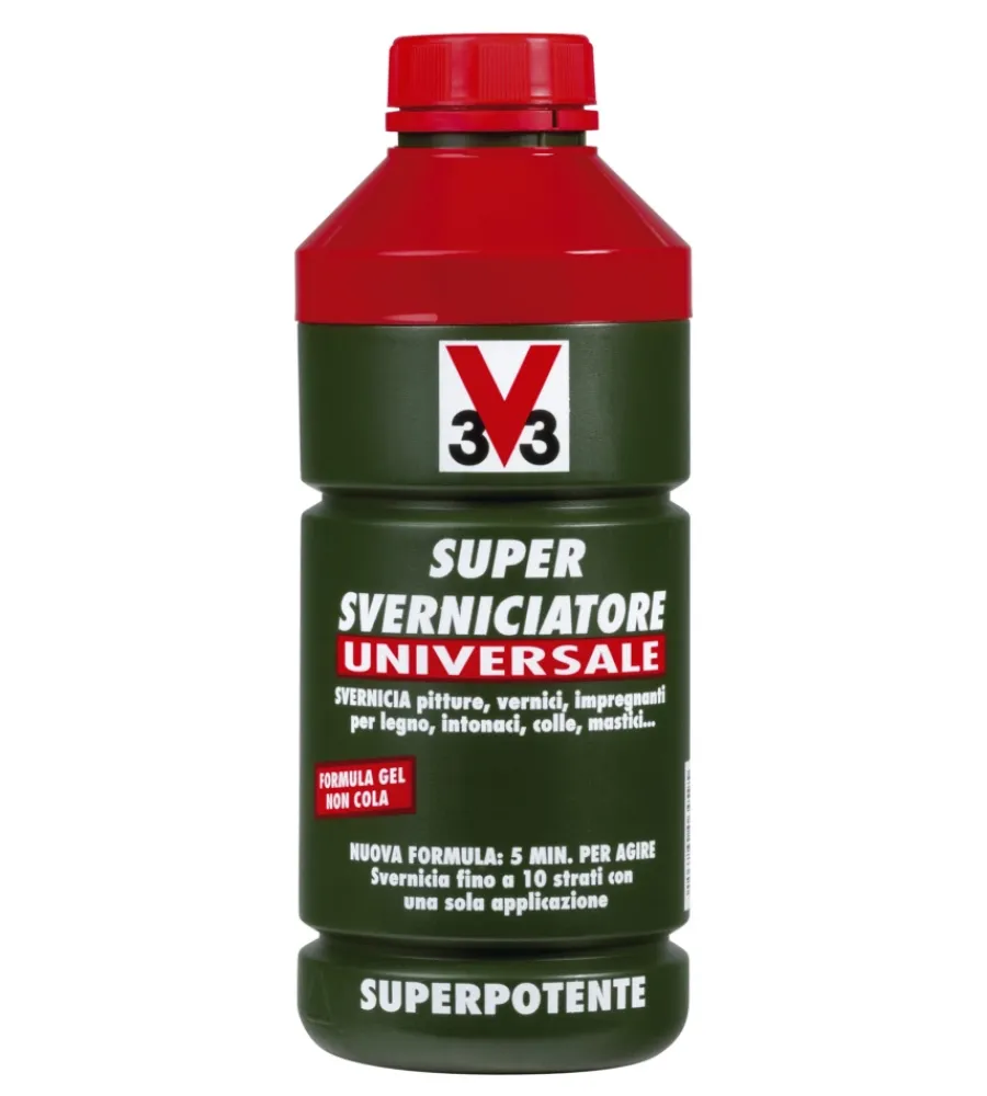Sverniciatori-V33 Super sverniciatore gel express multisupporto - trasparente - 1 litri