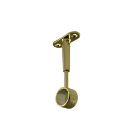 Best Supporti ciechi per tubo tondo - ottonato - 2 pz. Ferramenta Per Mobili E Infissi