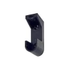 Ferramenta Per Mobili E Infissi- Supporti laterali per tubo ovale in plastica colore ottone 2 pz.