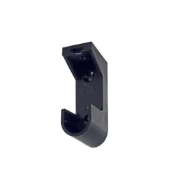 Ferramenta Per Mobili E Infissi- Supporti laterali per tubo ovale in plastica colore ottone 2 pz.