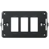 New Supporto 3 moduli seire tondo'. Serie Civili