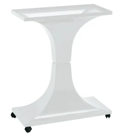 Ferplast Accessori Gabbie|Supporto in plastica "f72" per gabbie per uccelli, bianco -