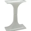 Accessori Gabbie-Ferplast Supporto in plastica "f71" per gabbie per uccelli, bianco -