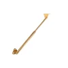 Ferramenta Per Mobili E Infissi- Supporto per ante a ribalta - 250 mm. - acciaio ottonato