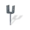 Ferramenta Per Esterno- Supporto per pali regolabile 65 - 150 mm.