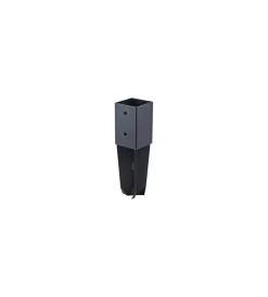Ferramenta Per Esterno-Suki Supporto verticale per ancoraggio a terra antracite, 71x71 mm -