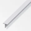 Ferramenta Per Mobili E Infissi-Alfer aluminium T alluminio argento          20x20x1,5  1 metro.