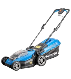 Tagliaerba-Hyundai Tagliaerba a batteria 25610 taglio da 38 cm 40v, solo corpo macchina