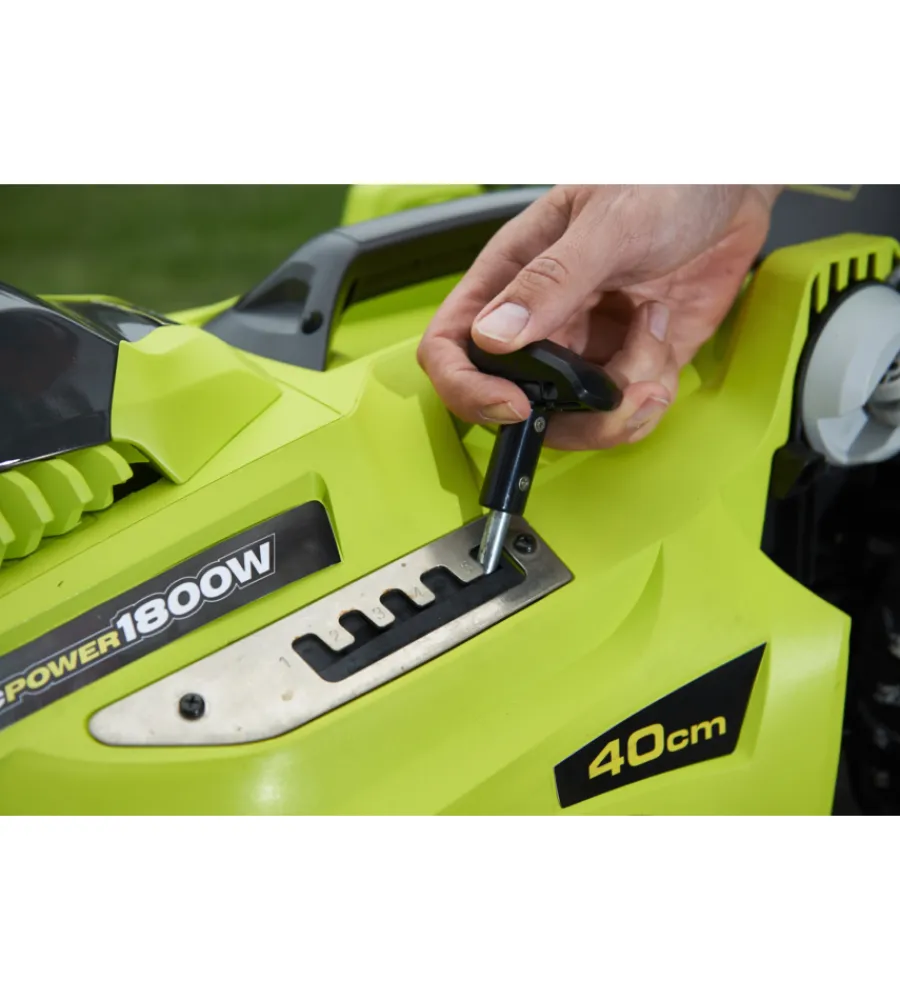 Tagliaerba-Ryobi Tagliaerba elettrico rlm18e40h taglio 40cm 1800w