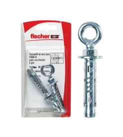Sistemi Di Fissaggio-Fischer Tam 8 o k tassello occhiolo