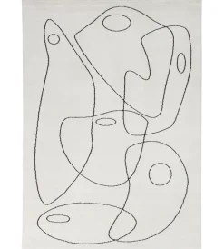 Tessile D'Arredo- Tappeto "atelier" avorio, 133x190 cm