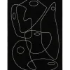 Best Tappeto "atelier" nero, 200x290 cm Tessile D'Arredo