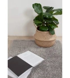 Tessile D'Arredo- Tappeto "bold" grigio, 133x190 cm